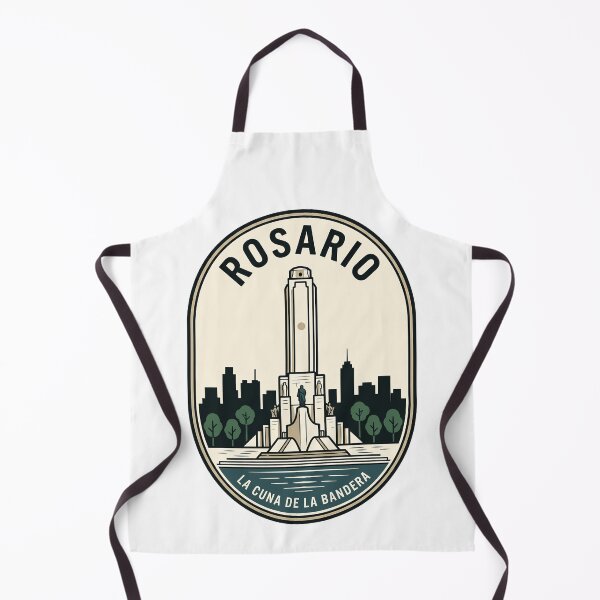 Item preview, Rosario Argentina National Flag Memorial Retro Badge designed and sold by k3rstman1.