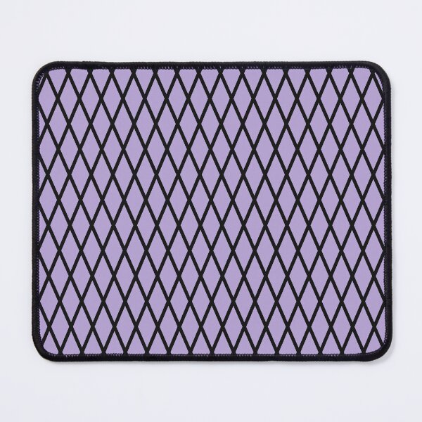 Item preview, Lilac And Black Lattice Pattern designed and sold by pattern-archive.