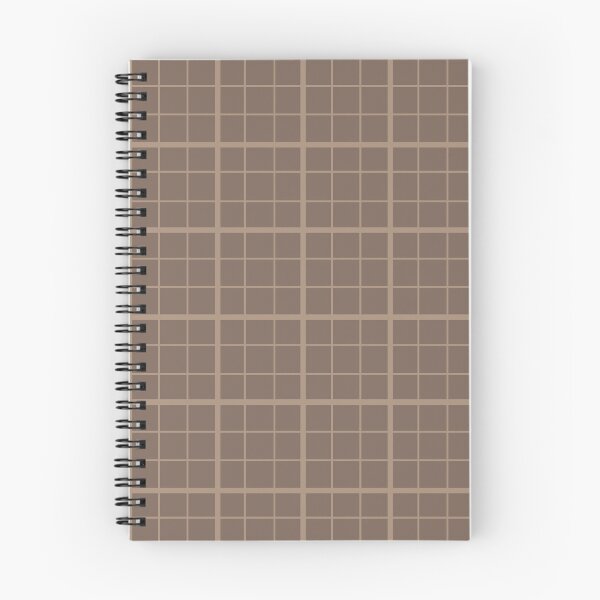 Item preview, Warm Nude And Taupe Brown Grid Plaid Design  designed and sold by PatternTitan.