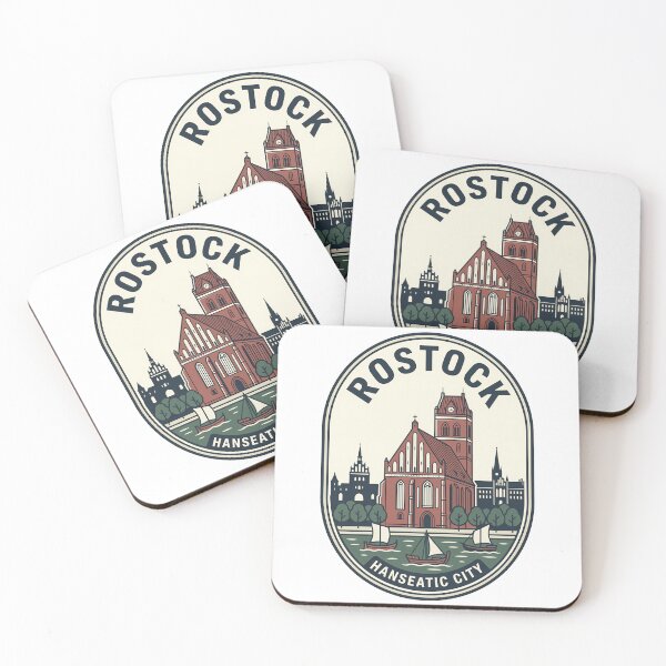 Item preview, Vintage Rostock Hanseatic City Travel Badge designed and sold by k3rstman1.
