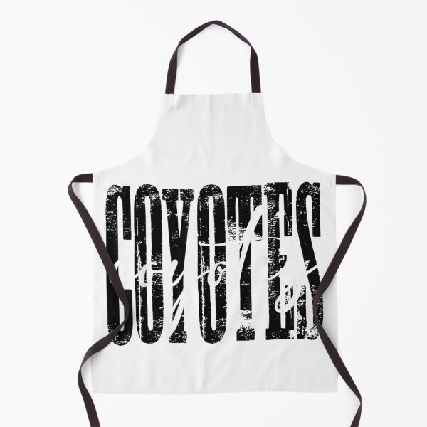 Item preview, Coyotes Elegant White Script Layered Distressed Urban Wild Animal designed and sold by YubitaLeLe.