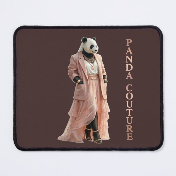 Item preview, Panda Couture Fashion Illustration designed and sold by MegaNovaArt.