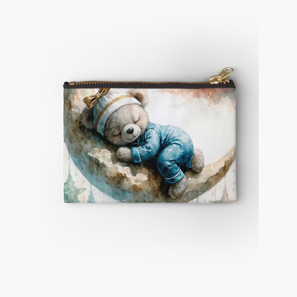 Item preview, Dreamy plush toy on a crescent moon designed and sold by paulrommer.