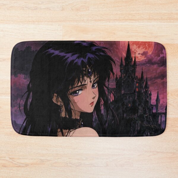 Artikelvorschau, Retro Dark Fantasy Anime Gothic Girl Bloodmoon entworfen und verkauft von bapupa.