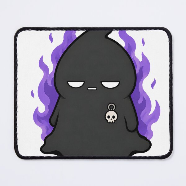 Item preview, Sleepy Ghost With Purple Flames designed and sold by smktheduck.