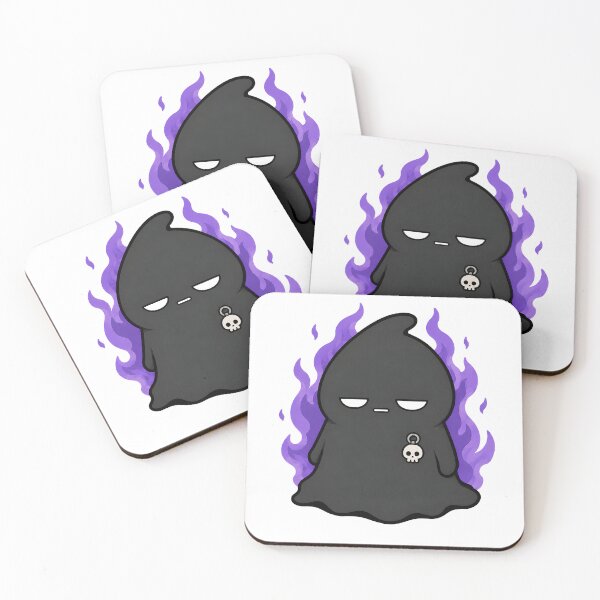 Item preview, Sleepy Ghost With Purple Flames designed and sold by smktheduck.