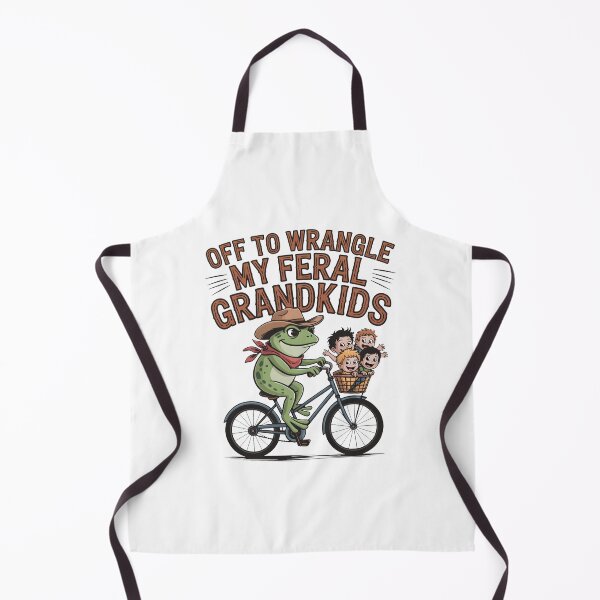 Item preview, Off to Wrangle My Feral Grandkids designed and sold by OlizaPrint.