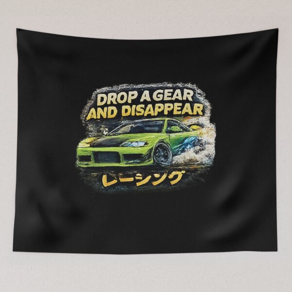 Item preview, Drop A Gear And Disappear Turbo JDM Racing designed and sold by Hobby-up.