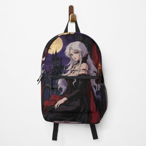 Item preview, Vintage Dark Fantasy Vampire Anime Girl Balcony designed and sold by bapupa.