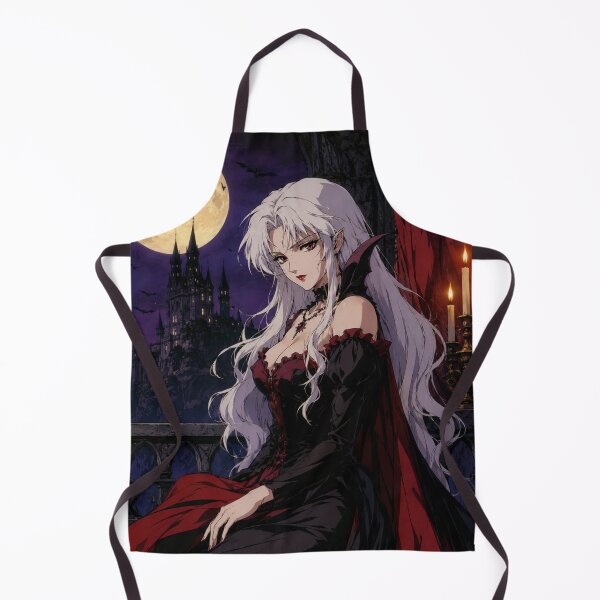 Item preview, Vintage Dark Fantasy Vampire Anime Girl Balcony designed and sold by bapupa.