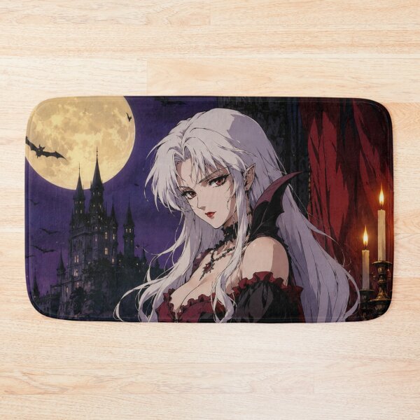 Artikelvorschau, Vintage Dark Fantasy Vampire Anime Mädchen Balkon entworfen und verkauft von bapupa.