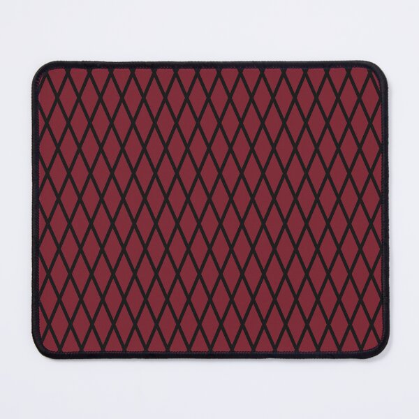 Item preview, Red And Black Lattice Pattern designed and sold by pattern-archive.