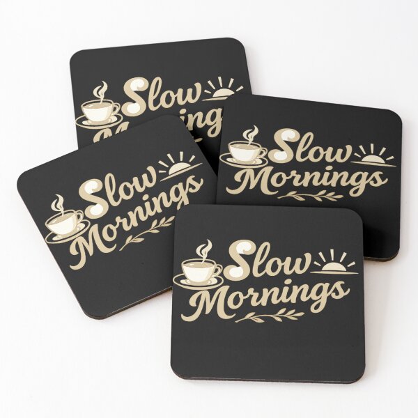 Item preview, Slow Mornings – Midnight Edition designed and sold by BeaVibes.