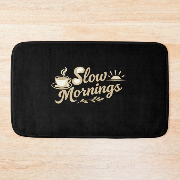 Item preview, Slow Mornings – Midnight Edition designed and sold by BeaVibes.