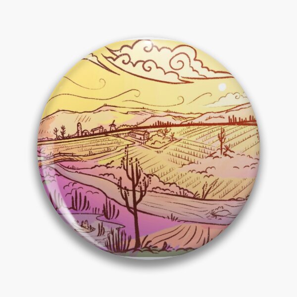 Item preview, Norwegian Fields Landscape Take Time For Beauty Art designed and sold by Majka_heart.