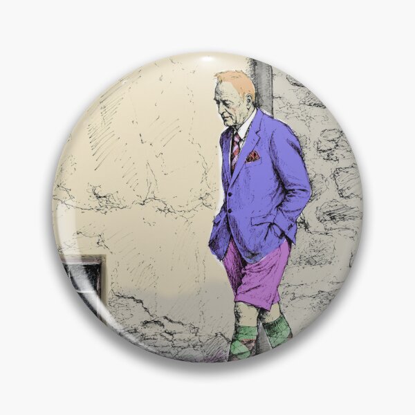 Item preview, Original artwork. Stylish man walking Watercolour designed and sold by KALEIDOSCOPE UK.