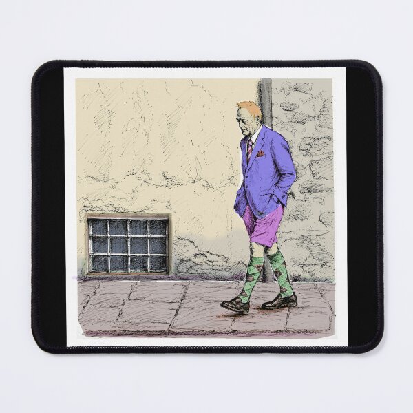 Item preview, Original artwork. Stylish man walking Watercolour designed and sold by KALEIDOSCOPE UK.