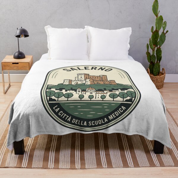 Item preview, Salerno Italy Vintage Travel Badge Castle designed and sold by k3rstman1.
