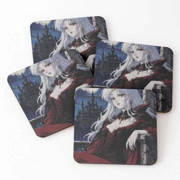 Item preview, Vintage Gothic Anime Goth Vampire Girl designed and sold by bapupa.