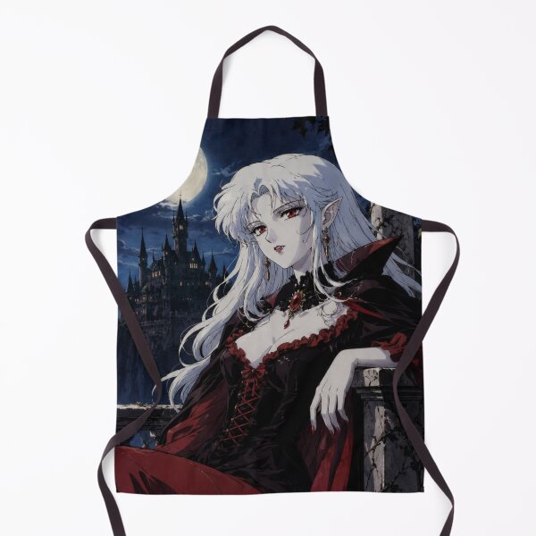 Item preview, Vintage Gothic Anime Goth Vampire Girl designed and sold by bapupa.