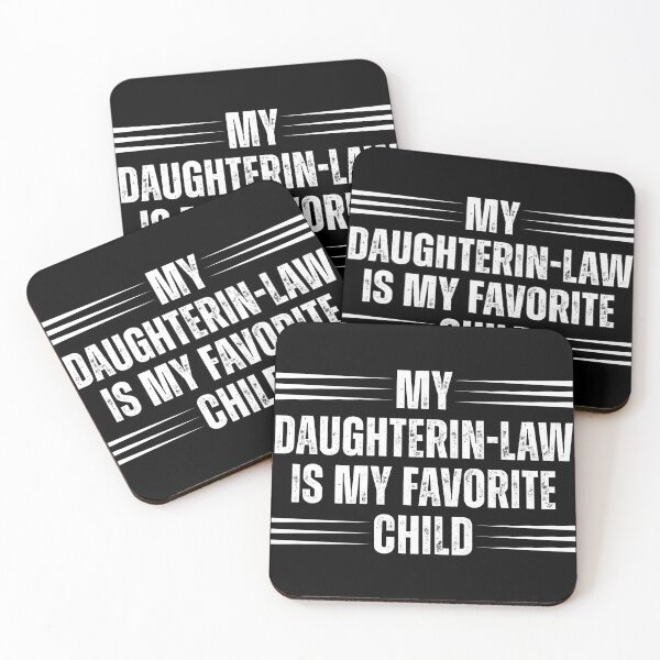 Item preview, My Daughter In Law Is My Favorite Child Funny Family Quote T-Shirt designed and sold by Teetreasure2.
