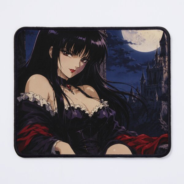 Item preview, Retro Anime Goth Girl Queen Throne designed and sold by bapupa.