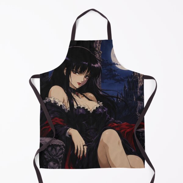 Item preview, Retro Anime Goth Girl Queen Throne designed and sold by bapupa.