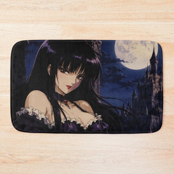 Item preview, Retro Anime Goth Girl Queen Throne designed and sold by bapupa.
