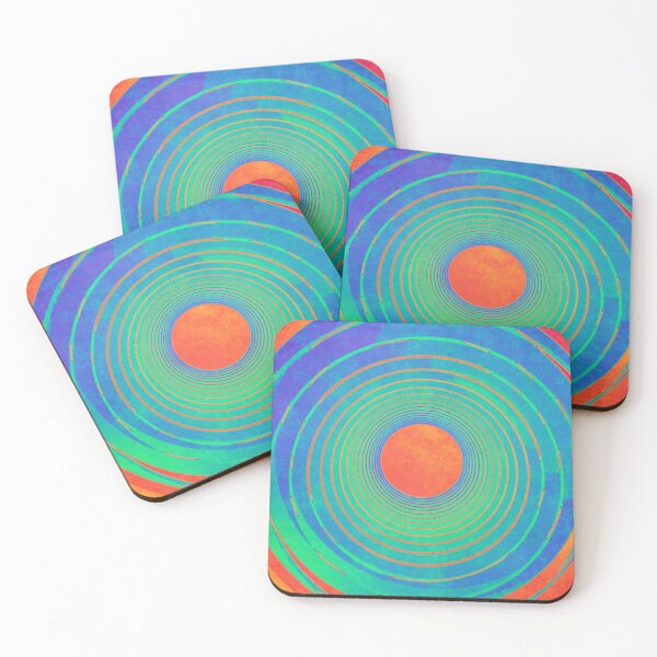Item preview, Vibrant Concentric Circles designed and sold by Phil Perkins.