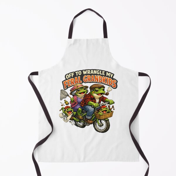 Item preview, Off to Wrangle My Feral Grandkids designed and sold by OlizaPrint.
