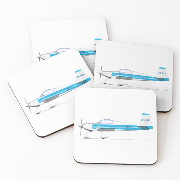 Item preview, VANS AIRCRAFT RV-7 STAR TRACK designed and sold by Grubby Fingers Aircraft Illustration.