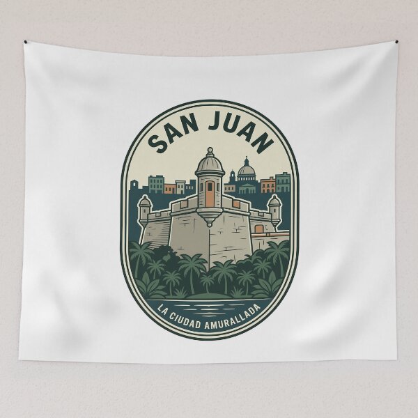 Item preview, Vintage San Juan Puerto Rico El Morro Fortress designed and sold by k3rstman1.