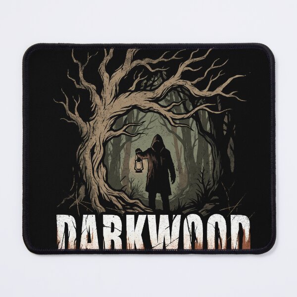 Item preview, Retro Darkwood Hideout Defense – Top-Down Horror Legend designed and sold by Senpaiwaves.