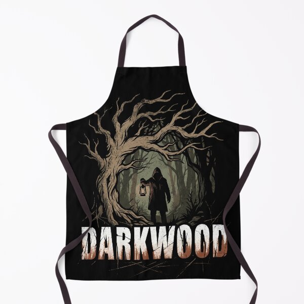 Item preview, Retro Darkwood Hideout Defense – Top-Down Horror Legend designed and sold by Senpaiwaves.