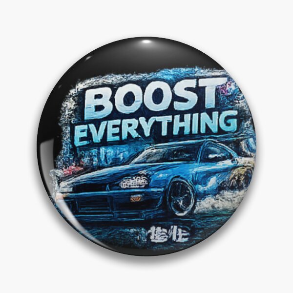 Item preview, Boost Everything Turbocharged JDM Car Art designed and sold by Hobby-up.