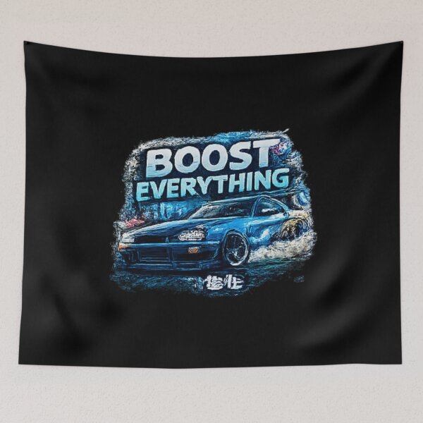 Item preview, Boost Everything Turbocharged JDM Car Art designed and sold by Hobby-up.