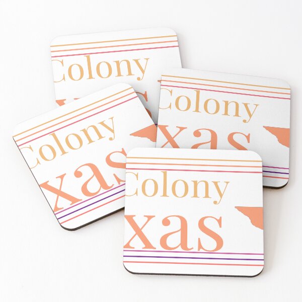 Item preview, The Colony Texas City Marked On Map designed and sold by TheIconSmith.