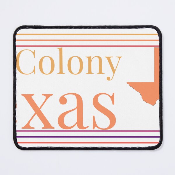 Item preview, The Colony Texas City Marked On Map designed and sold by TheIconSmith.