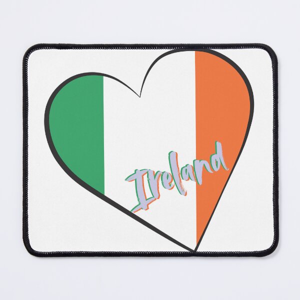Item preview, Ireland Heart Flag | Irish Pride Retro Style Design designed and sold by EmmaEddyStore.