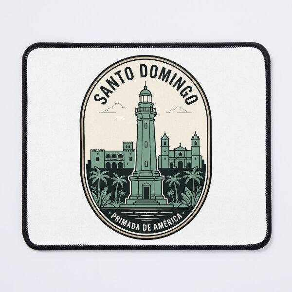 Item preview, Santo Domingo Dominican Republic Vintage Travel Emblem designed and sold by k3rstman1.