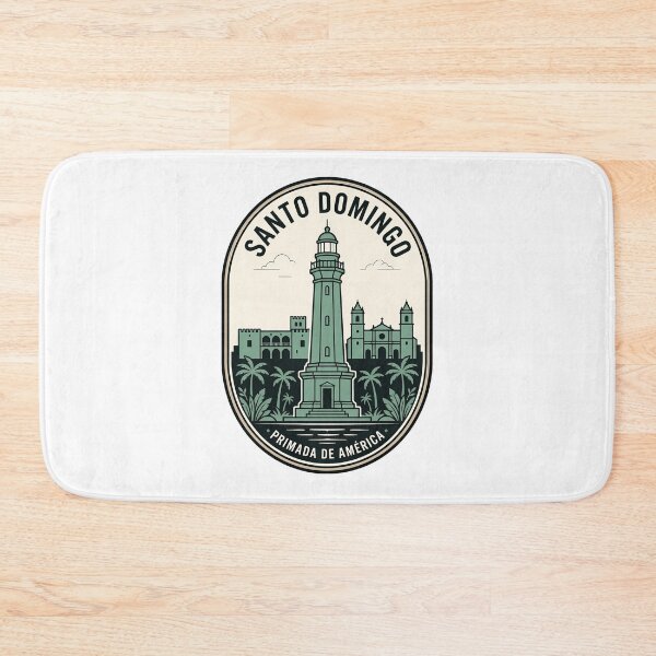Item preview, Santo Domingo Dominican Republic Vintage Travel Emblem designed and sold by k3rstman1.