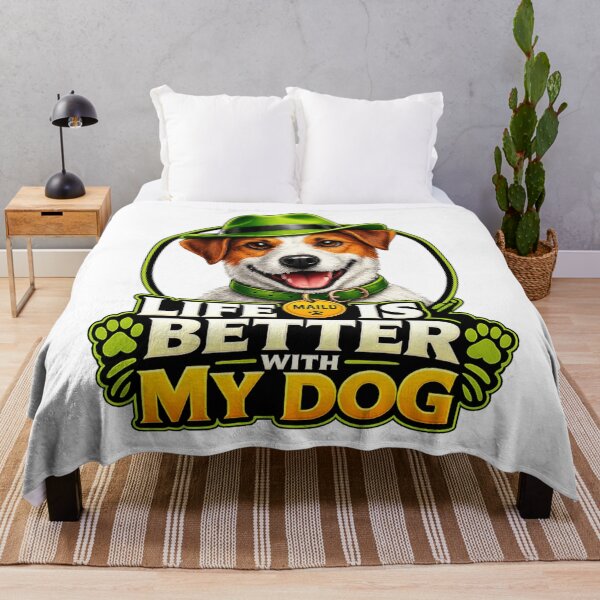 Item preview, Life Is Better With My Dog – Mailo designed and sold by AleksKos.