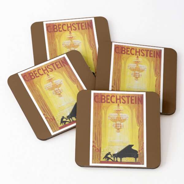 Item preview, 1920s German Piano Advertisement Poster designed and sold by xposedbydesign.