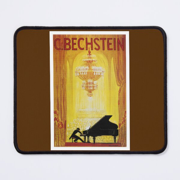 Item preview, 1920s German Piano Advertisement Poster designed and sold by xposedbydesign.