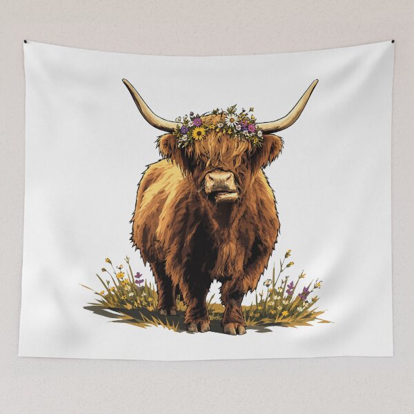 Item preview, Highland Cow designed and sold by VelvetRoom.