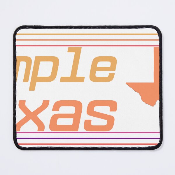 Item preview, Temple Texas City Marked On Map designed and sold by TheIconSmith.