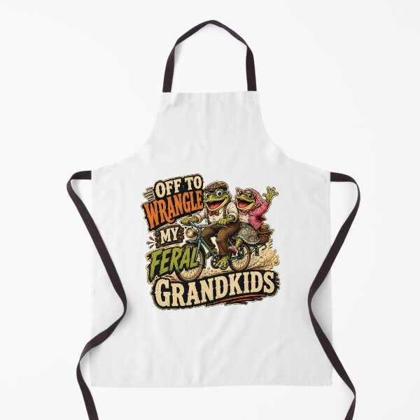 Item preview, Off to Wrangle My Feral Grandkids designed and sold by OlizaPrint.