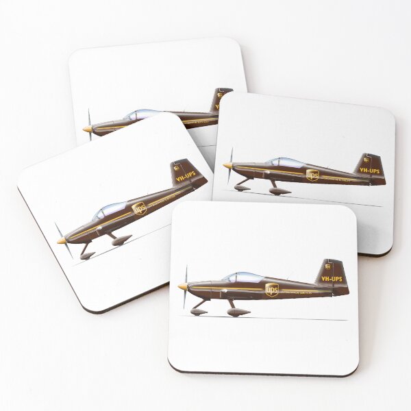 Item preview, VANS AIRCRAFT RV-7 - UPS designed and sold by Grubby Fingers Aircraft Illustration.