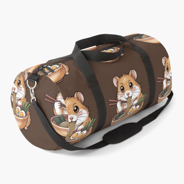 Item preview, Hamster Enjoying Ramen designed and sold by jkrphoto.