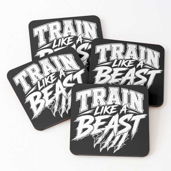 Item preview, Train Like a Beast – Fierce Fitness Motivation Design designed and sold by ABLAT_CREATIONS.